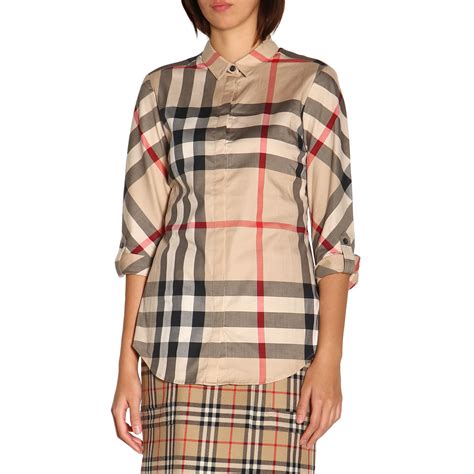 caratteristiche camicia burberry originale|Camicie per donna di Burberry .